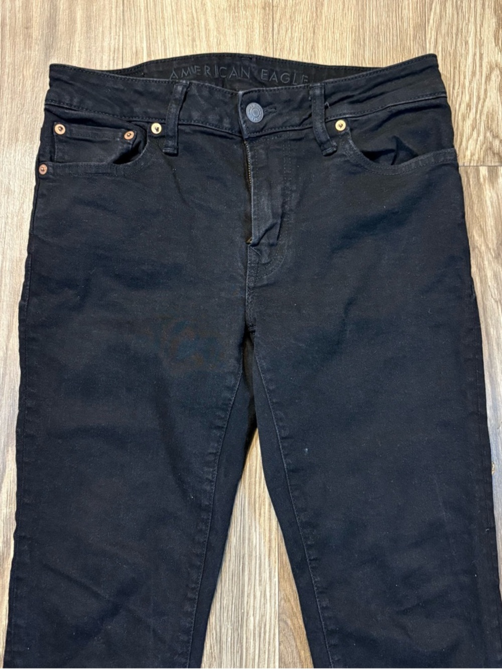 American Eagle Outfitters Black Stretch Skinny Jeans